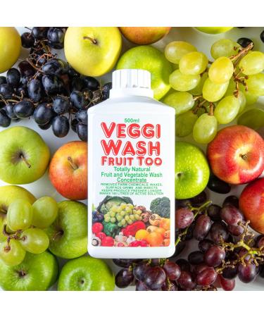 Food Safe Veggi Wash Concentrate 500ml - Natural and Effective Solution - Buy Online on GoSupps.com