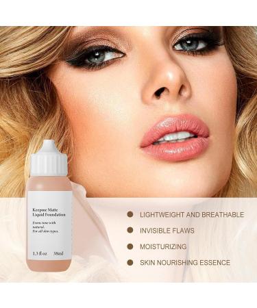 Full Coverage | Smoothly & Creamy Full Coverage Foundation | Concealer Makeup Base Oil Control Waterproof 37ml for a Natural Finish Jingan - Buy Online on GoSupps.com