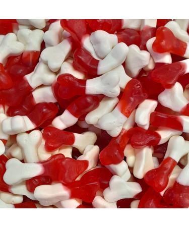 Sweet Shoppe Gummy Bones (500G) Strawberry flavour jelly sweets