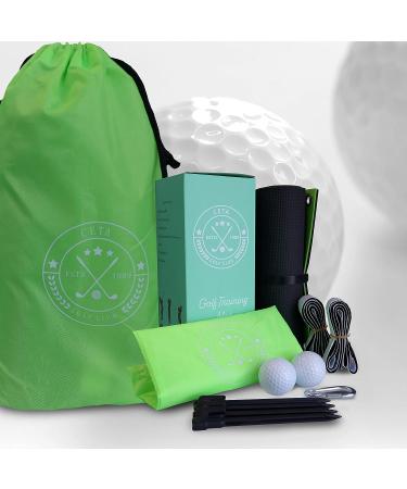 Golf Swing Detection Training Mat - Indoor & Outdoor Use with Real Golf Balls - Buy Online on GoSupps.com