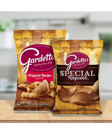 Gardetto's Roasted Garlic Rye Chips - 14 oz | Savory Snack Delight - Buy Online on GoSupps.com