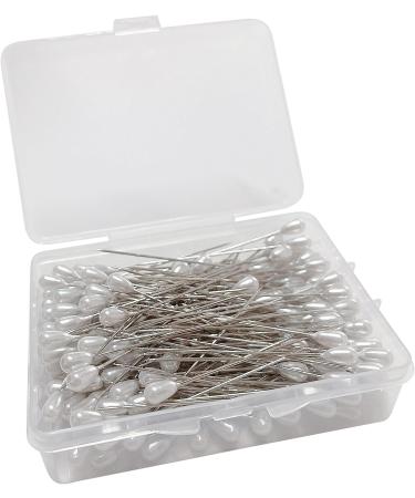 100pcs Teardrop Pearl Corsage Pins for DIY Crafts & Wedding Decor - Buy Online on GoSupps.com