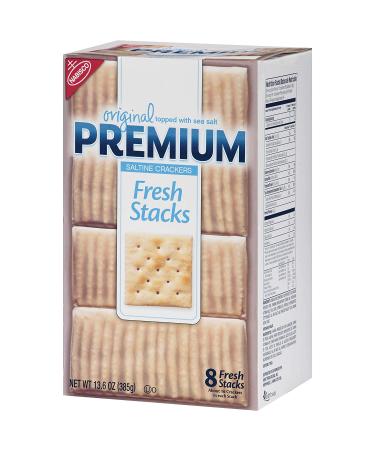 Premium Original Fresh Stacks Saltine Crackers 13.6oz 6-Pack - Fresh Stacks Box Set - Buy Online on GoSupps.com