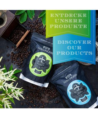 Hallingers No.One Gourmet Coffee from Peru - Perfect Mother's Day & Father's Day Gift - 500g Quality Long-Term Roasted Bag - Buy Online on GoSupps.com