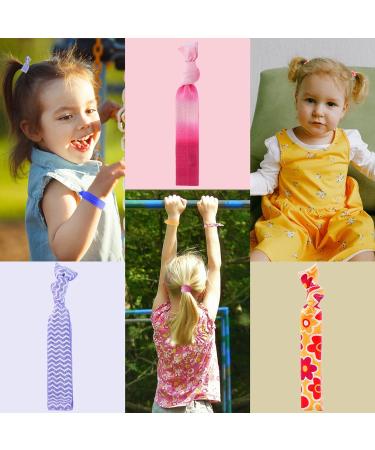 200-Piece No Crease Ribbon Hair Ties for Women and Girls - Ouchless Elastic Ponytail Holders - Buy Online on GoSupps.com