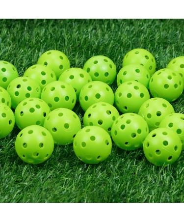 50 Pack Plastic Golf Balls - Limited Flight Practice Training Balls with Mesh Bag - Buy Online on GoSupps.com