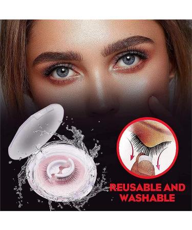 Glazy Boo False Eyelashes | Glazylash Reusable Adhesive Eyelashes | MacyMars Snap-On Lashes - 3pcs - Buy Online on GoSupps.com