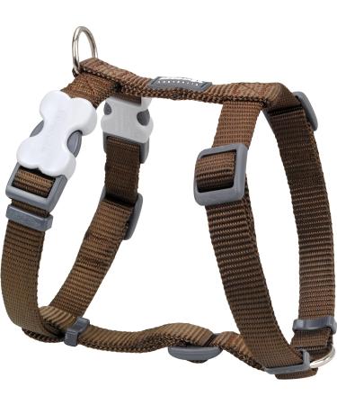 Red Dingo Classic Dog Harness Size XL Brown brown xl