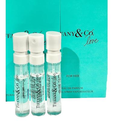 Tiffany & Co. Sample Perfume Love for HER WOMEN EDP Spray 1.2 ml / 0.04 oz - set of 3 - Buy Online on GoSupps.com