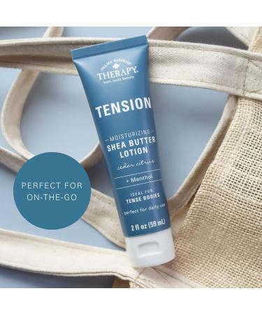 Village Naturals Therapy Tension Shea Butter Lotion Cedar Citrus - Moisturizing Daily 6-Pack for Soothing Relief - Buy Online on GoSupps.com