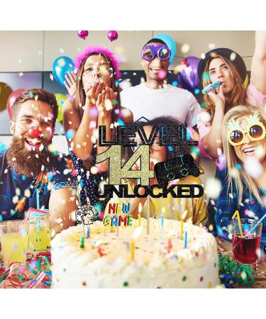 14th Birthday Cake Toppers for Boys 14th Video Game Cake Toppers 24PCS Boys Birthday Party Decorations Gaming Theme Cake Toppers with Ballons 14th Personalised Cake Topper for Boys (14) - Buy Online on GoSupps.com