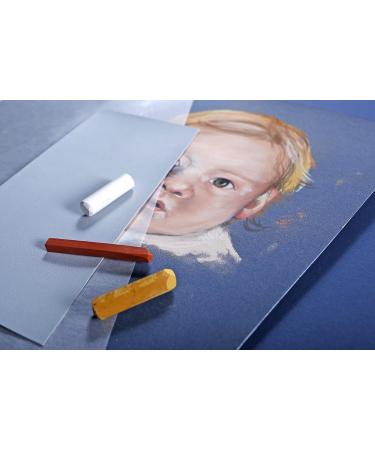 Clairefontaine EXA-96016 96016C Pastelmat  glued pad  18x24cm  18 x 24 cm  Assorted Colours 18 x 24 cm Card Pad No 1 - Buy Online on GoSupps.com