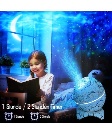 Star Sky Projector with Wireless Music Player | Night Light & Aurora Effect | Remote Control & Timer | Perfect for Adults & Kids Rooms - Buy Online on GoSupps.com