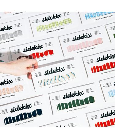 Green Checkered Nail Design Nail Polish Strips | Vegan & Cruelty-Free | No Dry Time & Long Lasting - Buy Online on GoSupps.com