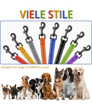 COMSLE Long Dog Training Leads - Strong Nylon Leash for Pet Recall & Obedience - 15m/49.5ft Black - Buy Online on GoSupps.com