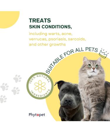Phytopet Thuja Spray 30ml - Natural Herbal Remedy for Warts, Sarcoids & Verrucas in Pets, Horses, Farm Animals & Small Mammals - Buy Online on GoSupps.com