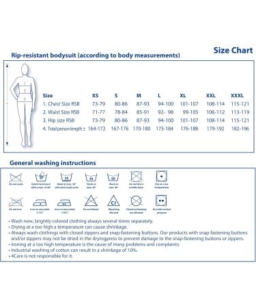 Buy 4Care Tear-Resistant Body Suit for Men & Women - Short Arm/Leg Safety Zipper - Marine Color | International Shipping Available - Buy Online on GoSupps.com
