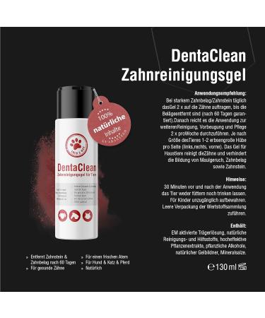 Lolo & Max Dentaclean Gel Classic | 100% Natural Tooth Cleaning Gel for Dogs & Cats | Tartar Control & Dental Care - Buy Online on GoSupps.com