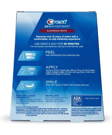 Crest 3D White Luxe Whitestrips - 14 Treatments for Radiant Teeth - Buy Online on GoSupps.com
