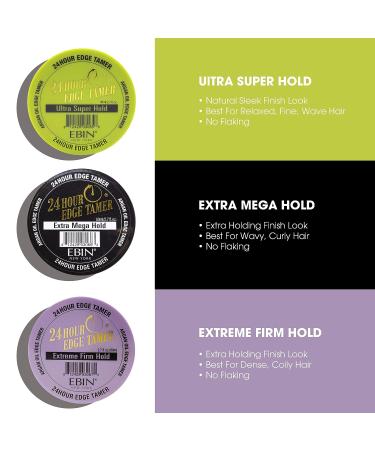 Ebin 24 Hour Edge Tamer - Ultra Super Hold 8.25oz | Long-lasting Edge Control - Buy Online on GoSupps.com