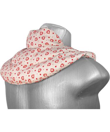 Neck Pillow with Stand-Up Collar - Country House Love Spelt Grain Heating Cushion for Neck & Shoulders - Buy Online on GoSupps.com