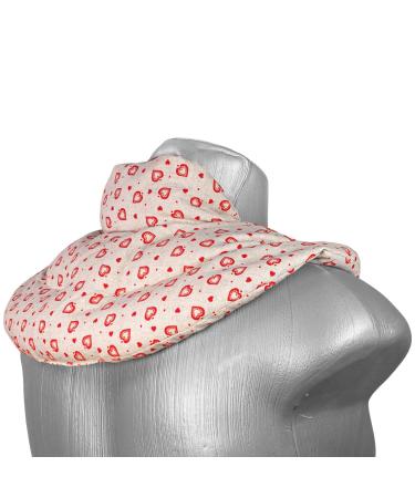 Neck pillow with stand-up collar Country house love - grape seed pillow - neck pillow heat pillow - pillow with grape seed grape seeds