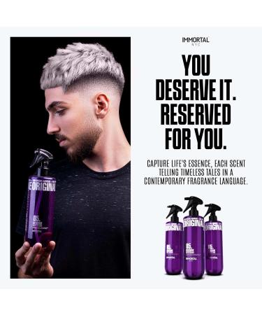 Immortal NYC Reserve 05 After Shave Spray Premier Men's Cologne 17 oz - Exclusive Barbers - Softens Skin - Refreshes/disinfects and Relieves Face and Skin - Moisturizing Formula After Shaving Fruity Floral - Buy Online on GoSupps.com