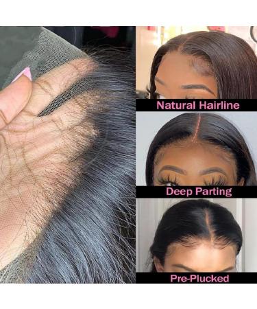 13x4 Lace Frontal Closure Ear to Ear HD Lace Frontal 12 Inch Brazilian Straight Frontal HD Closure Virgin Human Hair Frontal Lace Closure Natural Black 150% Density 12 Inch 13x4 closure Straight - Buy Online on GoSupps.com