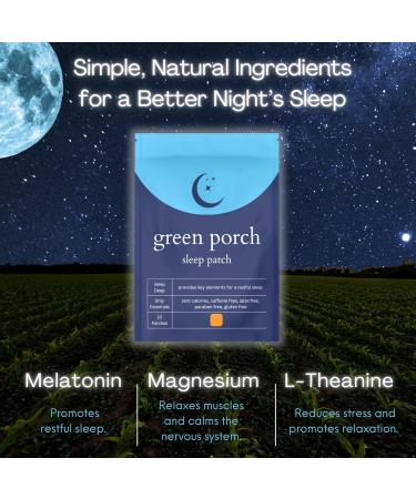 Green Porch Premium Bundle B12 Recovery Patch & Deep Slumber Melatonin Sleep Patch - Buy Online on GoSupps.com