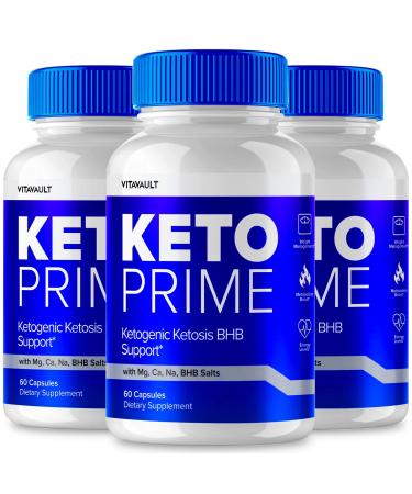 Vitavault (3 Pack) Keto Prime Keto Capsules Support Your Keto Journey with The Power of Capsules