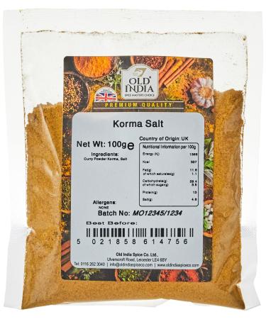Old India Korma Salt 100g 100 g