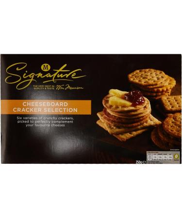Morrisons Signature Cheese Crackers Pack 250g - Buy Online on GoSupps.com