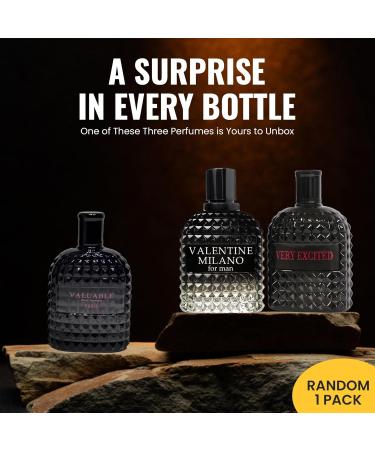 Men's Cologne Milano Set Wonderful Multi Scent Eau de Toilette Natural Spray Men's Perfume For all Day Used 100ML Each Bottle(Random 1PCS) Valentine Milano 3.4 Fl Oz (Pack of 1) - Buy Online on GoSupps.com