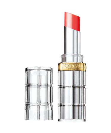 L'Oreal Paris Makeup Colour Riche Shine Lipstick  Luminous Coral  0.1 oz. 0.10 Ounce (Pack of 1) Luminous Coral