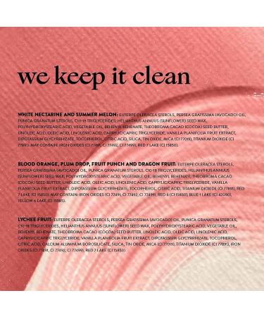 Honest Beauty Tinted Lip Balm - Dragon Fruit | EWG Certified, Vegan & Cruelty-Free | 0.141 oz - Buy Online on GoSupps.com