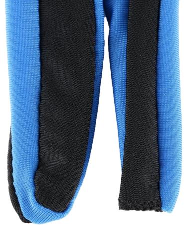 Anser M050912 Elastic 3-Finger Billiard Gloves for Cue Sports - Blue, Size L - Buy Online on GoSupps.com