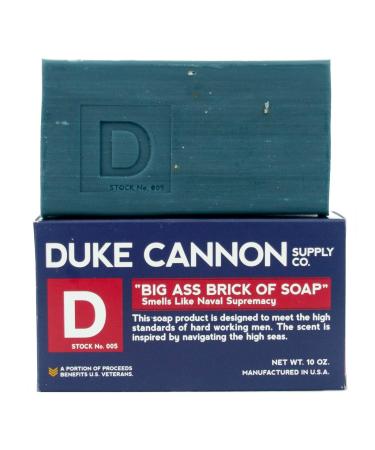 Duke Cannon Big Brick of Soap for Men 2 Pack - Naval Supremacy & Accomplishment - Buy Online on GoSupps.com