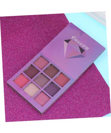 FRCOLOR 3pcs 9 Eyeshadow Makeup Palette Eye Shadow Diamond Shimmer 1 count (Pack of 1) Purplex3pcs - Buy Online on GoSupps.com