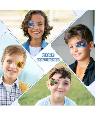Kids Eye Patches - Chevalier Design 100 Pack Comfortable & Breathable Extra Sensitive Adhesive - Buy Online on GoSupps.com
