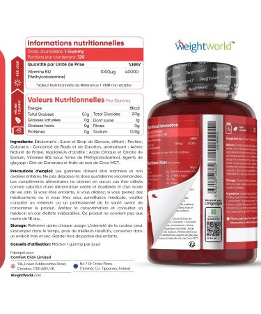 Vitamin B12 Methylcobalamin 1000mcg - 120 Gummies Vitamin B12 Vegan Pure & High Absorption - 4 Month Vitamin Cure Strawberry Flavor - B12 Vitamin Fatigue Immunity Metabolism Nervous System - Buy Online on GoSupps.com