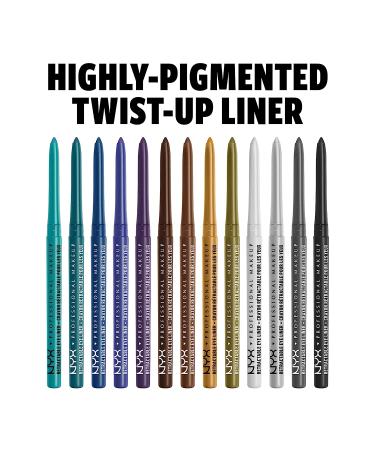 NYX Professional Makeup Deep Blue Mechanical Eyeliner Pencil - Smudge-proof Formula - Buy Online on GoSupps.com