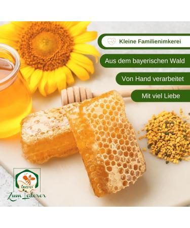 German Acacia Honey - 250g Pure Liquid Honey from Bavarian Forest | All-Natural Sweet Spread by Zum Lederer - Buy Online on GoSupps.com