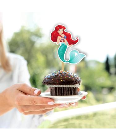 Seyal The Litle Mermaid cupcake topper - Buy Online on GoSupps.com