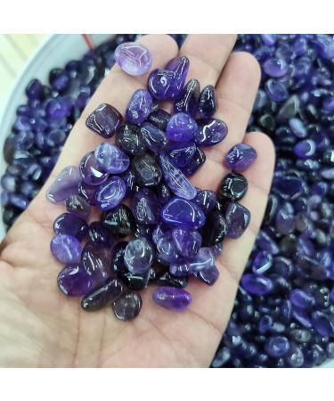 Natural Crystal Rough Gemstones for Decoration Polished Amethyst Crushed Stone Purple Quartz Minerals Specimen Raw Stone Random Shape Grave for Fish Tank Aquarium Aura Crystal (Size : 300g) - Buy Online on GoSupps.com