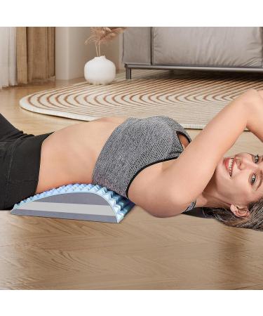 Back Extensor & Neck Extension 2-in-1 Device | Multi-Level Vertebral Board for Pain Relief | Blue - Shop Now! - Buy Online on GoSupps.com