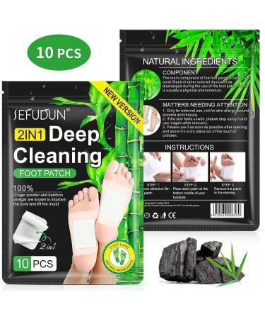 10PCS Foot Pads | Soothing Deep Cleansing Foot Patches for Body Care | Men and Women - Buy Online on GoSupps.com