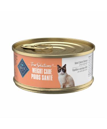 Blue Buffalo True Solutions Natural Weight Care Adult Wet Cat Food 5.5oz Cans (Pack of 24) Weight Care Wet Cat Food - Lg Size