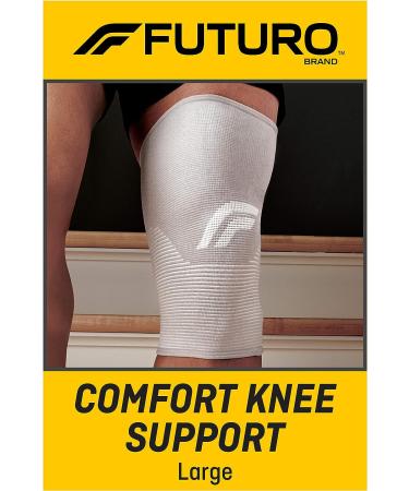 FUTURO Comfort Lift Knee Support - Gray, Large | Premium Knee Brace - Buy Online on GoSupps.com