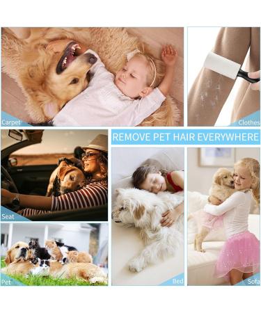 Premium Lint Roller Set - 12 Pack Pet Hair Remover | 1080 Sheets for Clothes & Scooters - Effective & Reusable - Buy Online on GoSupps.com