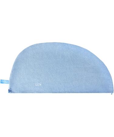 Quick-Dry Microfiber Hair Turban Towel - Absorbent & Adjustable Blue Towel for All Hair Types - Buy Online on GoSupps.com